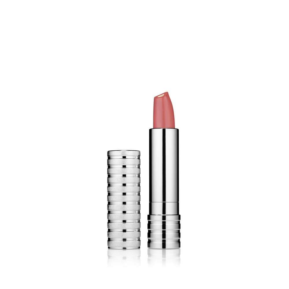 Clinique Dramatically Different Lipstick bronze swatch shows rich, hydrating color