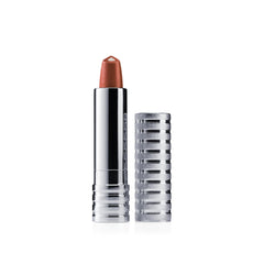 Clinique Dramatically Different Lipstick cap close-up with hydrated color.
