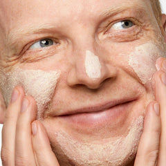 Bamboo powder particles in Clinique For Men Exfoliating Jelly