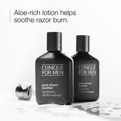 Aloe gel texture illustrating soothing, non-greasy finish after a shave