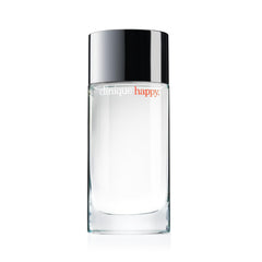 Clinique Happy Eau de Parfum bottle on display for daytime wear
