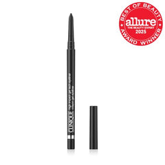 Clinique High Impact Gel Tech Eyeliner swatch demonstrates rich pigment in one swipe.