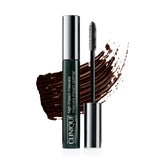 Clinique High Impact Mascara bottle and wand for defined, buildable volume.
