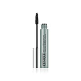 Clinique Lash Doubling Mascara brush close-up with tapered bristles for precise application.