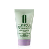 Clinique Limpiador Facial Liquido mini tamano, limpieza suave para piel sensible