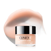 Clinique Moisture Surge bottle closeup highlighting oil-free hydration for all skin types.