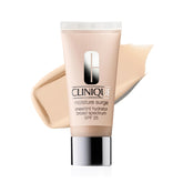Clinique Moisture Surge Sheertint bottle shows hydrating tinted formula with SPF 25