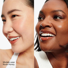 Clinique Pop Lip + Cheek cheek swatch delivering sheer wash for natural radiance