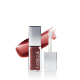 Clinique Pop Lip + Cheek tinted oil Nude Honey bottle for natural dewy glow