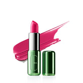 Clinique Pop Longwear Lipstick satin finish close-up showing rich, even color