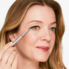 Clinique Quickliner For Eyes built-in smudge tip softens the line.