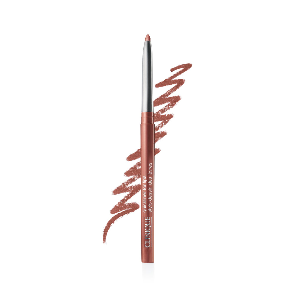 Clinique Quickliner For Lips open swatch shows smooth glide and precise definition