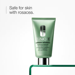 Creamy cleanser texture close-up showing a light, non-drying feel