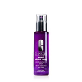 Clinique Smart Clinical Repair serum bottle close-up shows premium anti-aging formula.