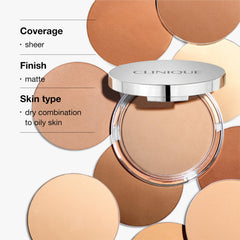 Clinique Stay-Matte compact in purse, ready for shine control.