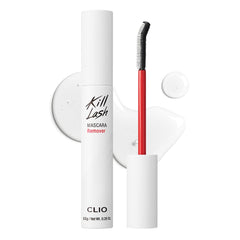 Removedor Kill Lash de CLIO profesional con cepillo curvo para eliminación suave sin frotar