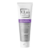 CLn Facial Moisturizer bottle on vanity for daily hydration