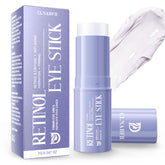CLNABFR barra para ojos con retinol y cafeína, aplicación precisa alrededor de los ojos.
