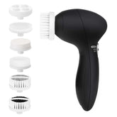 CLSEVXY facial cleansing brush with six heads for deep cleansing