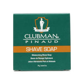 Clubman Shave Soap lather in bowl for a smooth, comfortable shave.