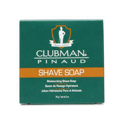 Clubman Shave Soap lather in bowl for a smooth, comfortable shave.
