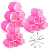 Cludoo jumbo hair roller 6.3 cm set showing volume-boosting potential