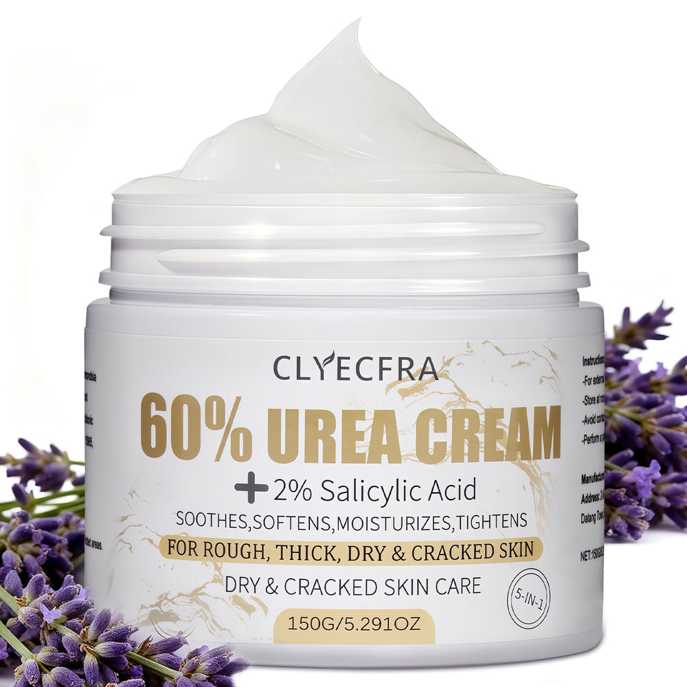 Clyecfra crema urea60 botella: hidratación profunda para piel seca.