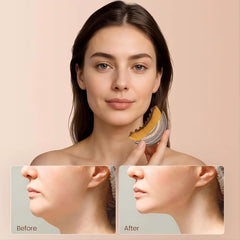 CMJ PRO 2PCS facial lymphatic drainage brushes lift cheeks for sculpted contours.