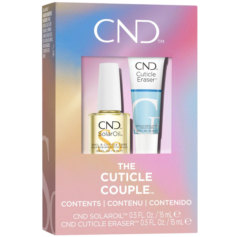 SolarOil de CND, botella 0,5 oz, hidrata y suaviza cutículas