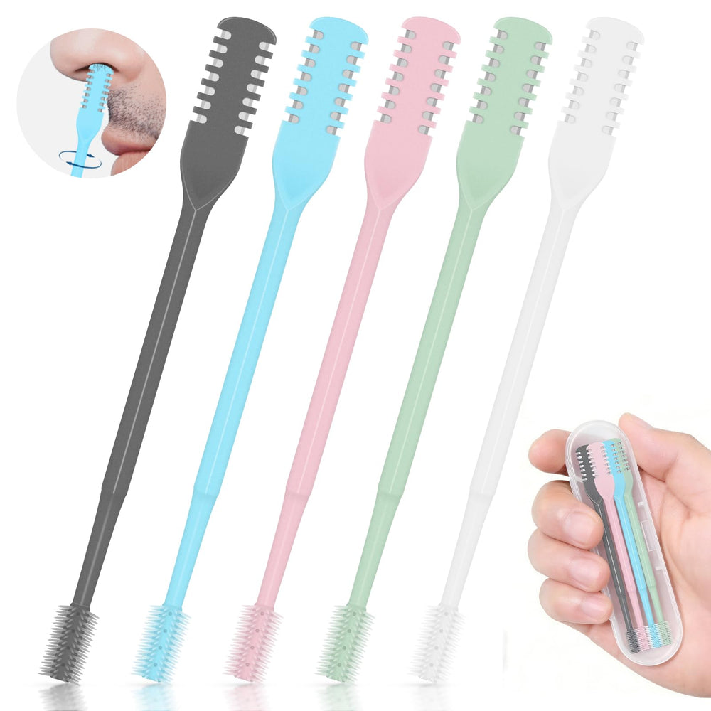 CNURO nasal hair cutter 5-pack for home and travel grooming