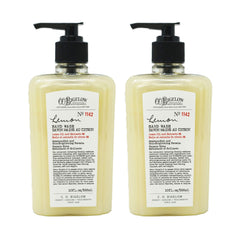 C.O. Bigelow Lemon Hand Wash aloe vera gel visible, suggesting hydrating comfort.