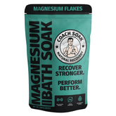 Coach Soak Recovery Bath Soak bottle ready for a soothing post-workout soak.