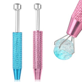 Cobee pinzas bola piercing 4 garras con agarre claro para gemas.