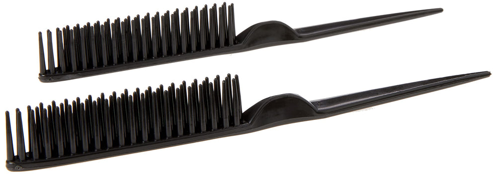 CocoBlack Naturals 3 Row Styling Comb detangling curls with even product distribution