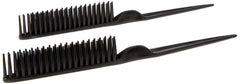 CocoBlack Naturals 3 Row Styling Comb detangling curls with even product distribution