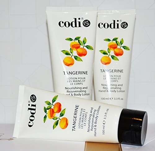 CODi Loción Mandarina, pack3, hidrata manos y piel con aroma cítrico agradable.