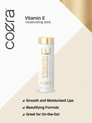 Coera Vitamin E lip stick packaging highlights compact two-pack convenience.
