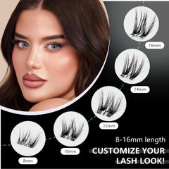 CoFier Wispy Lash Clusters compact kit for beginner-friendly DIY lashes.