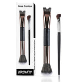 COKSDUPID nose contour U-shaped brush creates precise lines for sculpted definition