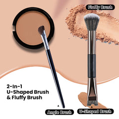 COKSDUPID nose contour U-shaped tool guides parallel lines on the nose