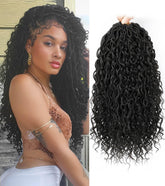 Col Bling Goddess Locs 14in pre-looped crochet hair for quick beginner install