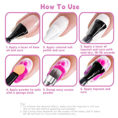 COLAYERIST long-lasting bright color pigments to keep nails vibrant longer.