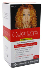 Color Oops Extra Strength 2-pack bottles illustrate quick color correction with no ammonia