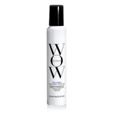COLOR WOW Color Control Purple foam close-up on bottle cap neutralizing brassy tones.