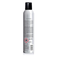 Hairspray nozzle releasing fine mist for quick drying hold