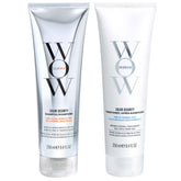 COLOR WOW Dream Clean Duo bottle setup showing sulfate-free formula for color-treated hair