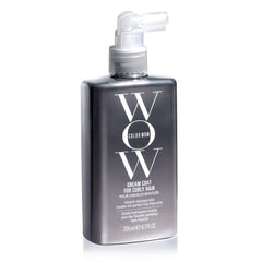 COLOR WOW Dream Coat curly bottle for frizz-free, shiny curls.