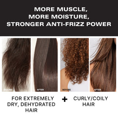 COLOR WOW Dream Coat humidity shield emphasizes anti-frizz protection.