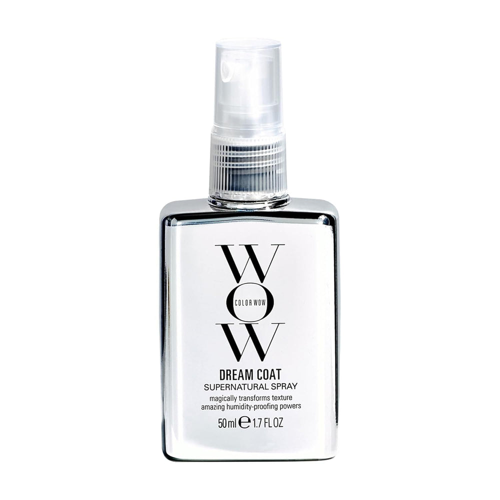 COLOR WOW Dream Coat, botella visible, ayuda a controlar la humedad para un acabado suave