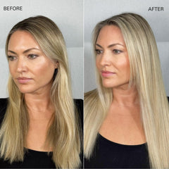 COLOR WOW Insta-WOW dry shampoo close-up texture shows a fine powder-free finish.